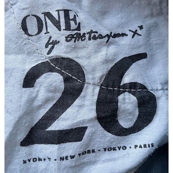 One Teaspoon Awesome Baggies Low Waist Medium Rise Relaxed Leg Tapered Cuffed - Picture 15 of 15